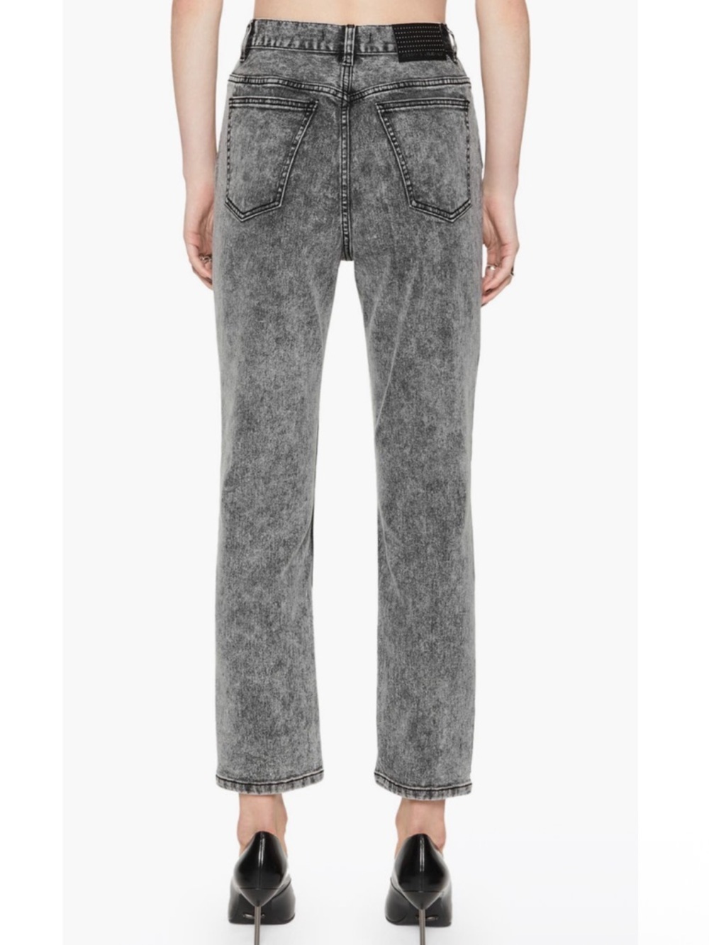 Rebecca Minkoff Lucy High
Waist Straight Leg Ankle Jeans - Picture 3 of 5